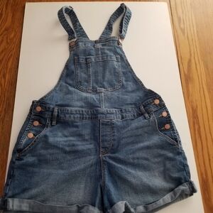 Old Navy Denim Overalls with Adjustable Straps